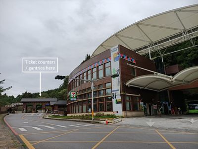 Alishan ticket counter