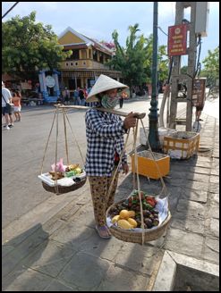 Fruit Seller in Hoi An